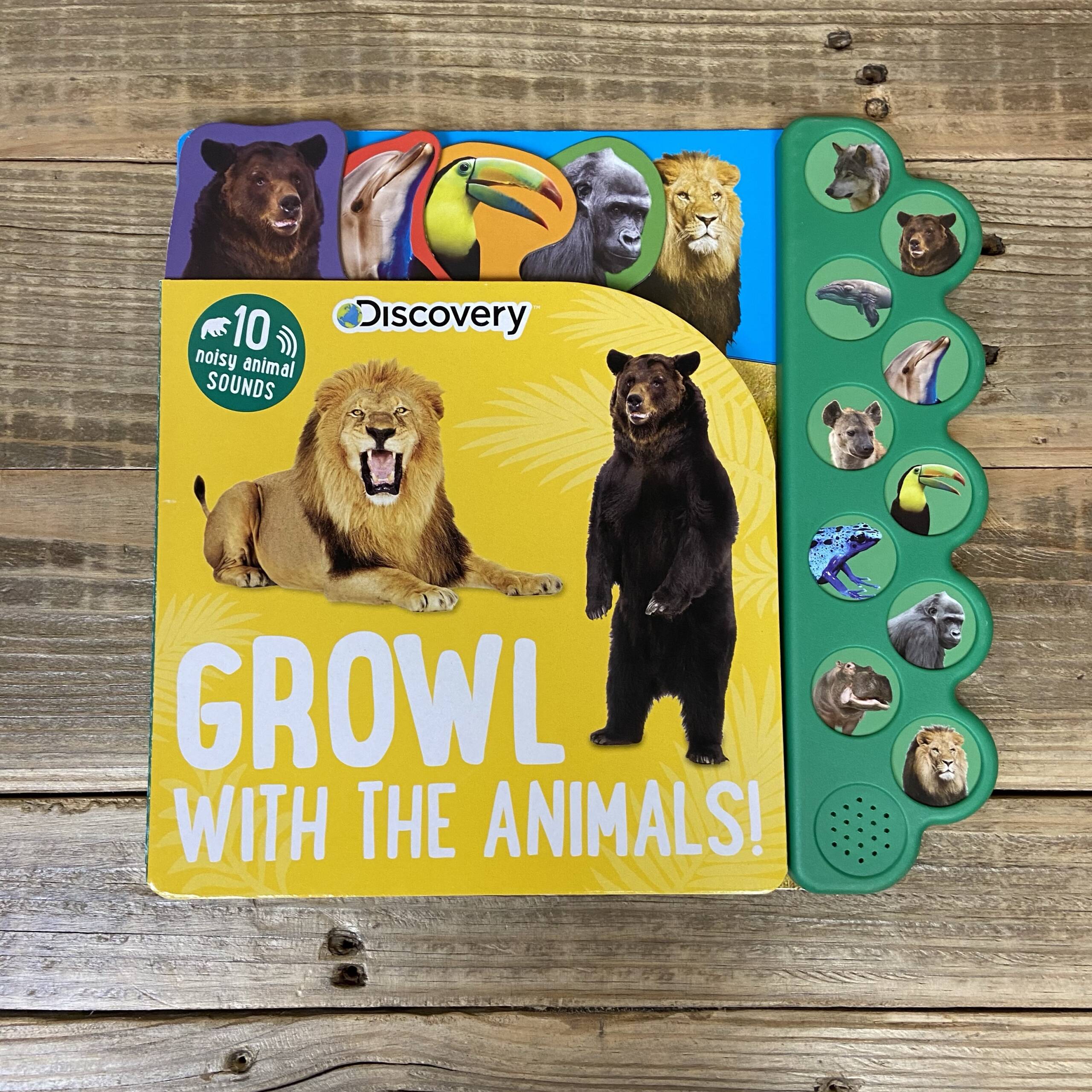 Discovery: Growl with the Animals! ( 10-Button Sound Books ) – Faith & Life