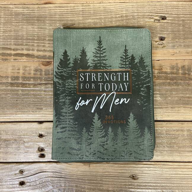 Strength for Today for Men Ziparound Devotional: 365 Daily Devotional