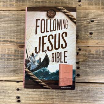 ESV Following Jesus Bible (Trutone, Blush Rose)