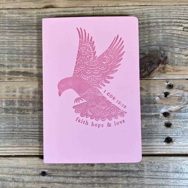 Kerusso Womens Leather Journal FHL Dove