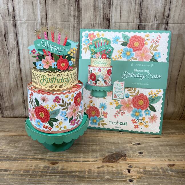 Blooming Birthday Cake